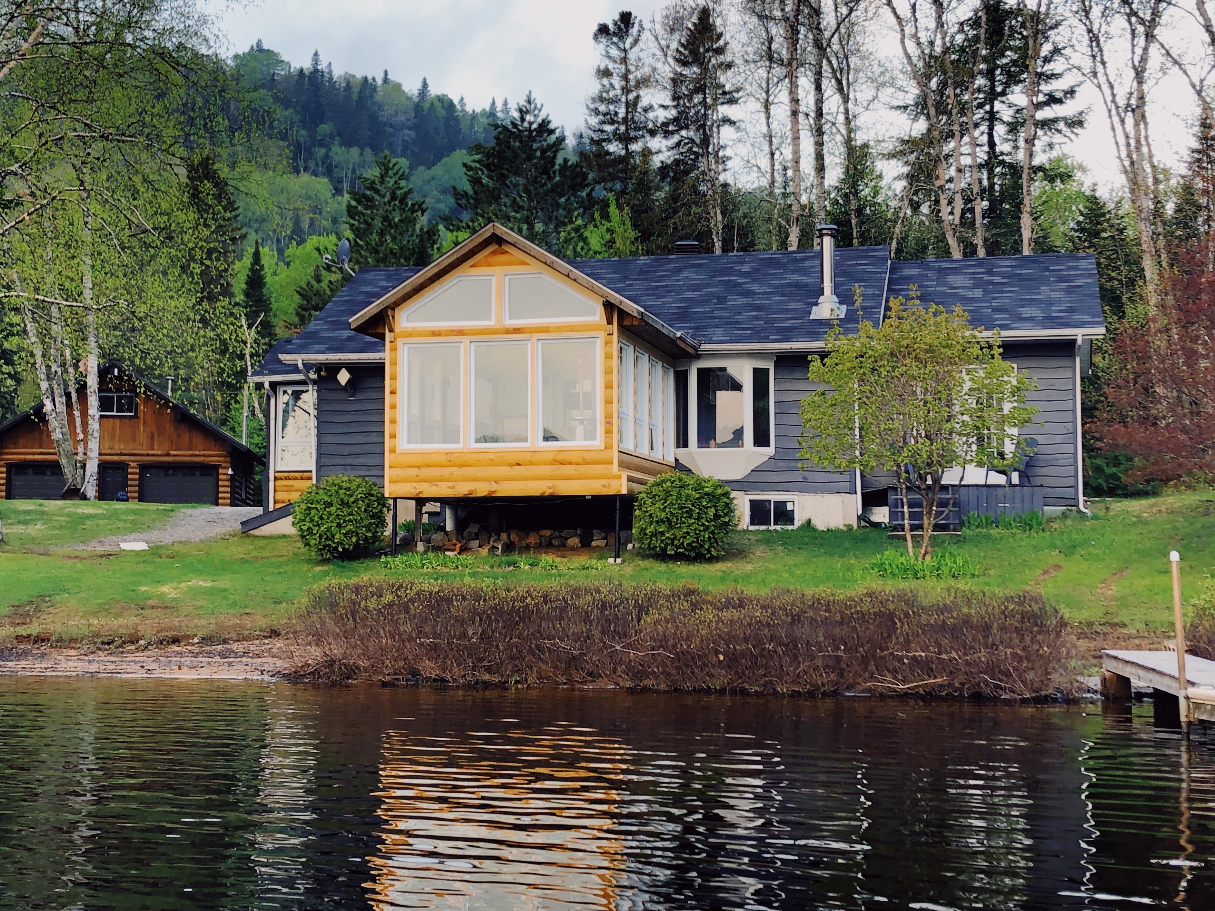 Lakefront cottages for rent in Quebec #18