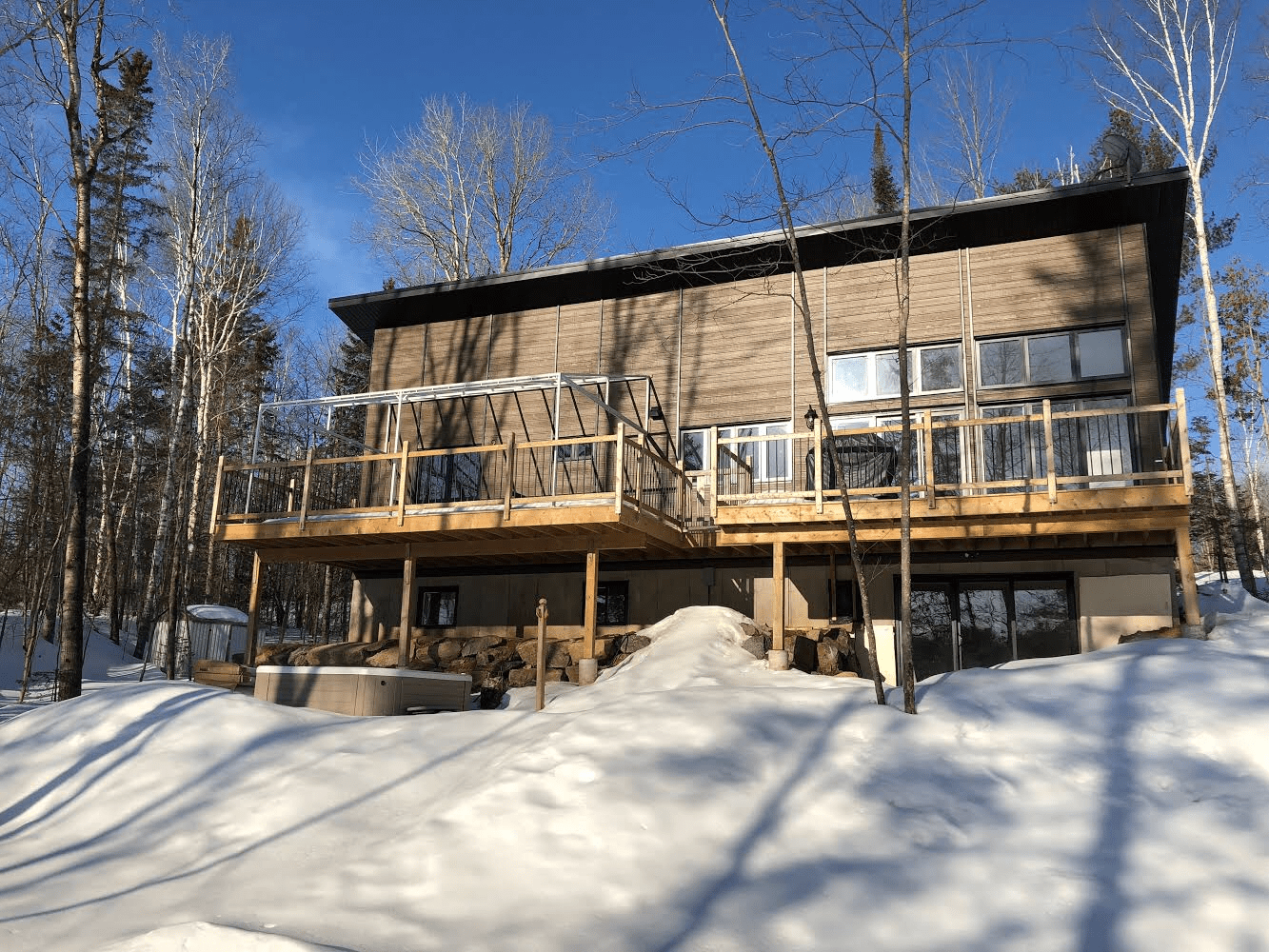 Cottages for rent near a ski mountain in Lanaudiere #17