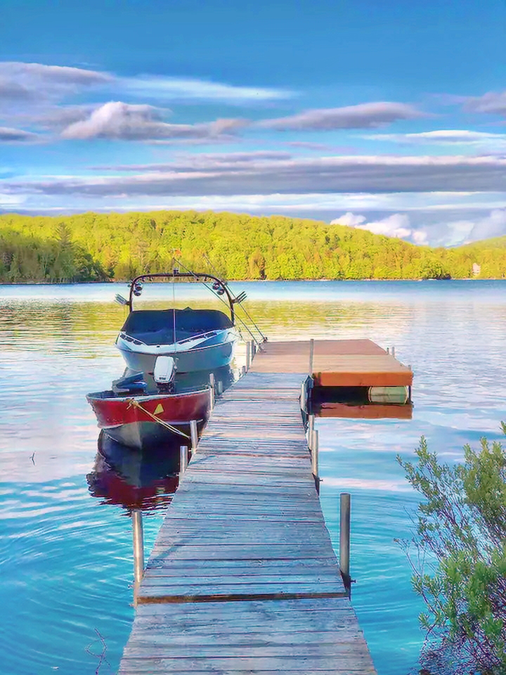 Modern chalet with spa and lake view! Chalet for rent in La Minerve