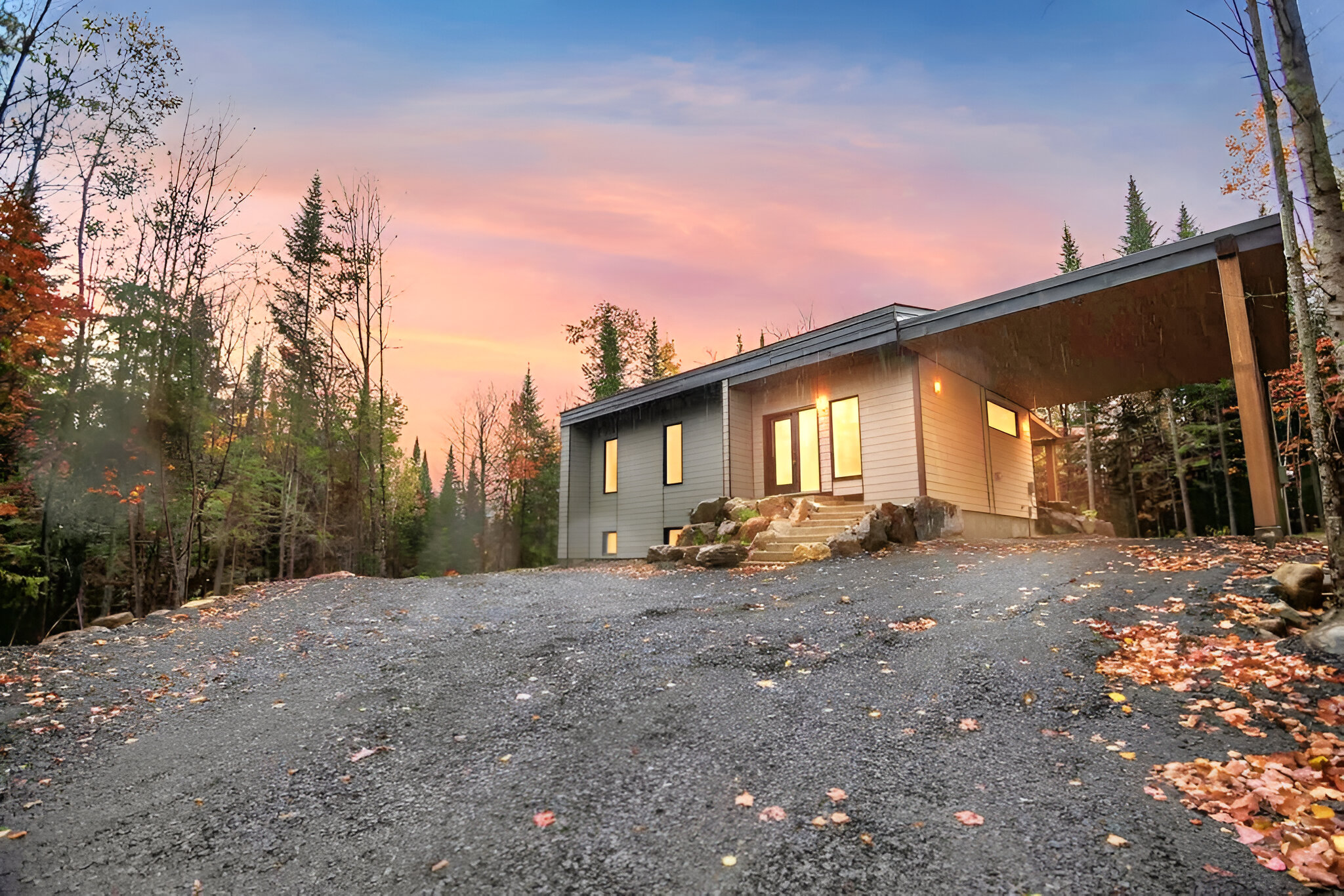 Petit Boisé Chalet scandinave Chalet for rent in NotreDamedela