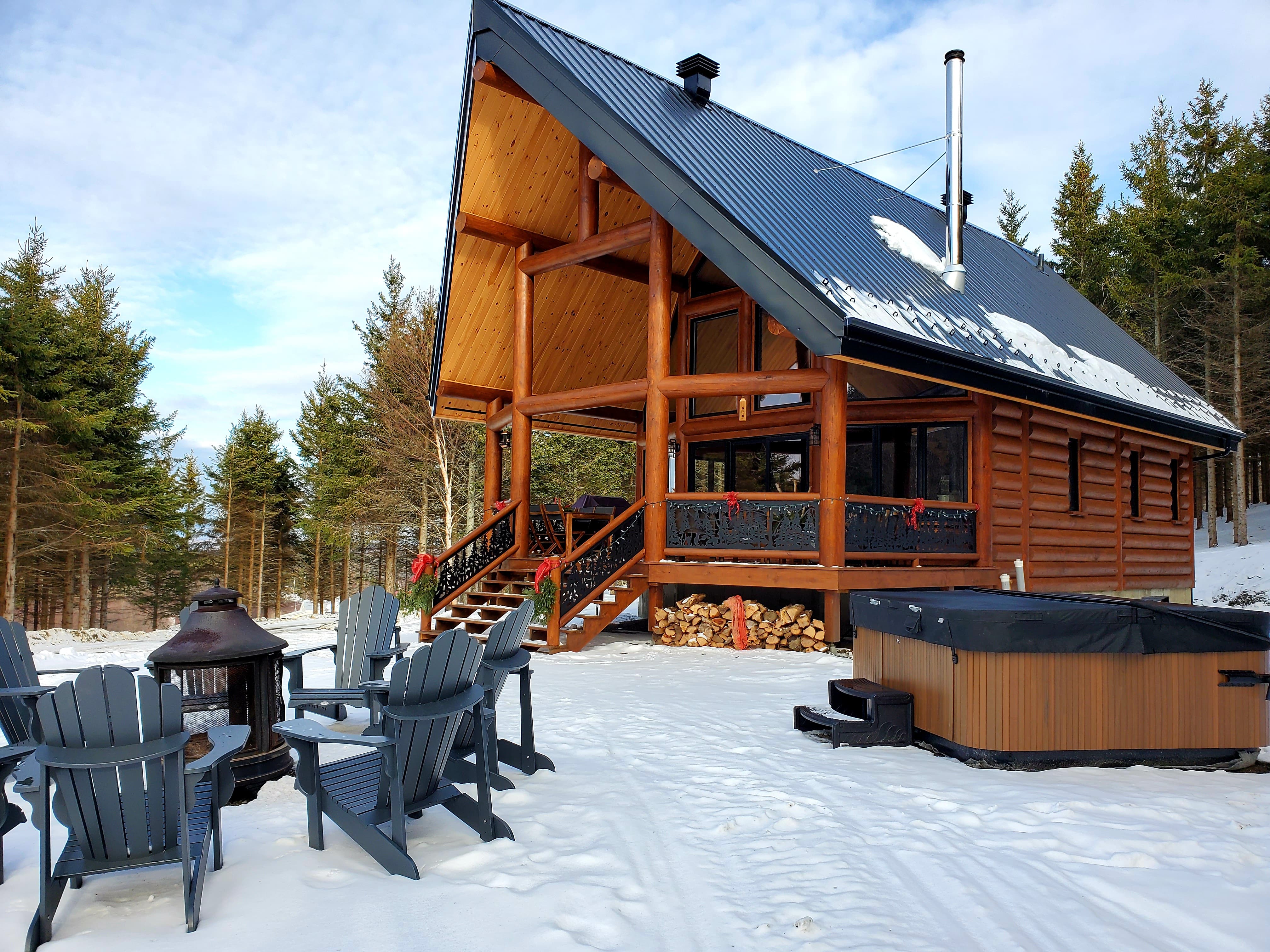 Cottages for rent for Snowmobile in Quebec #16